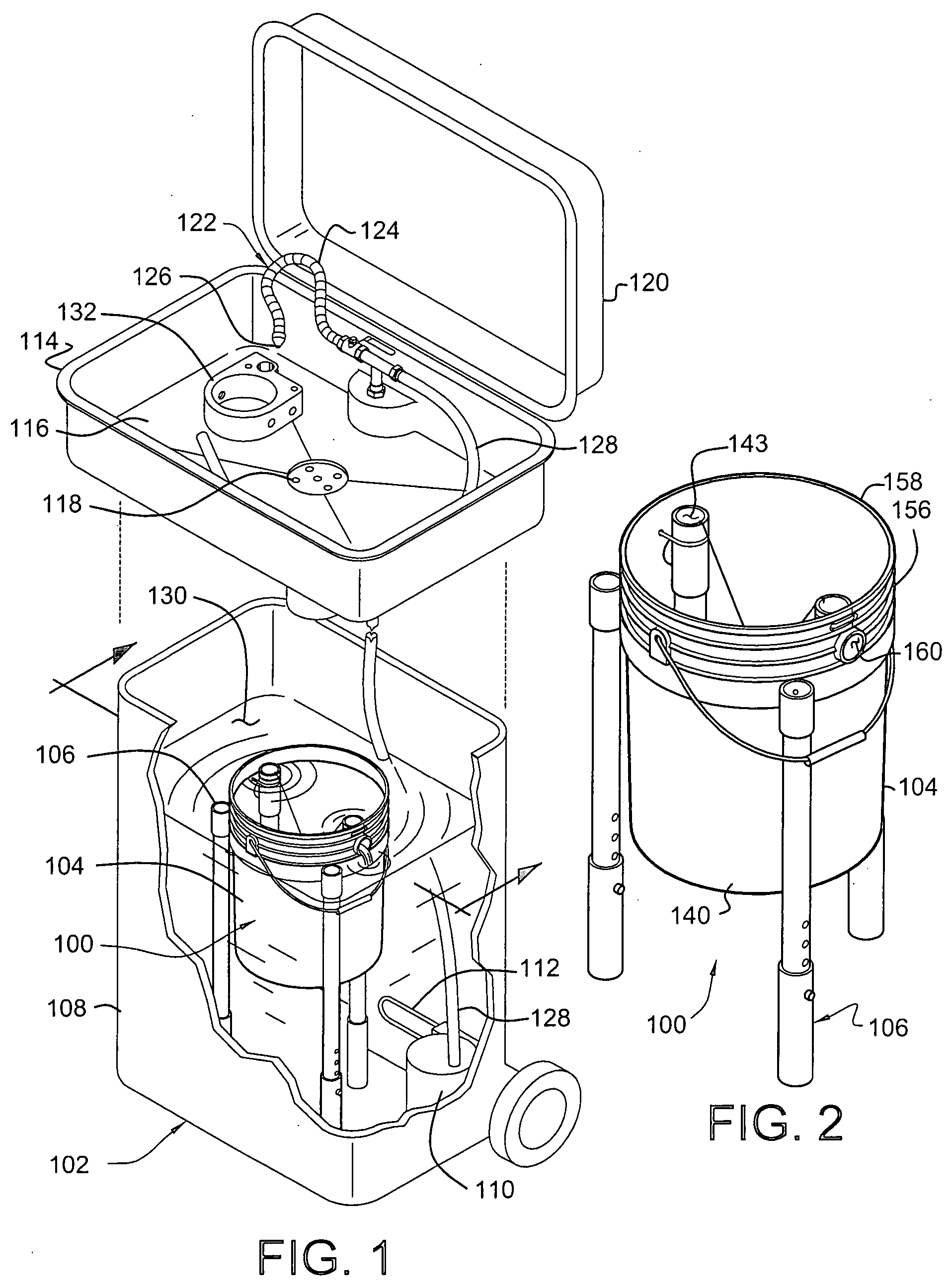 Portable purifying system