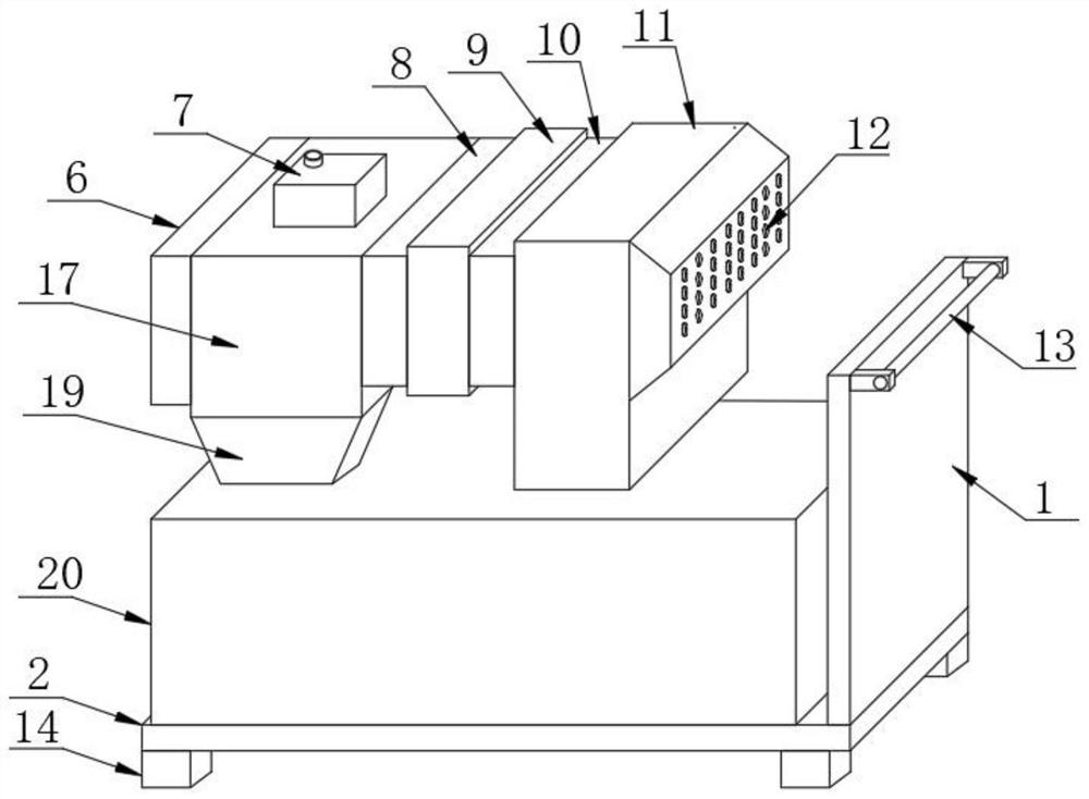 Air purification device for clean room