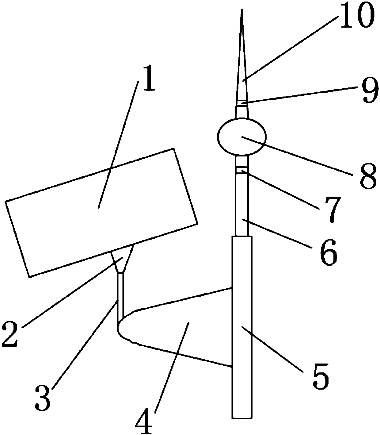 Lightning protection monitoring camera