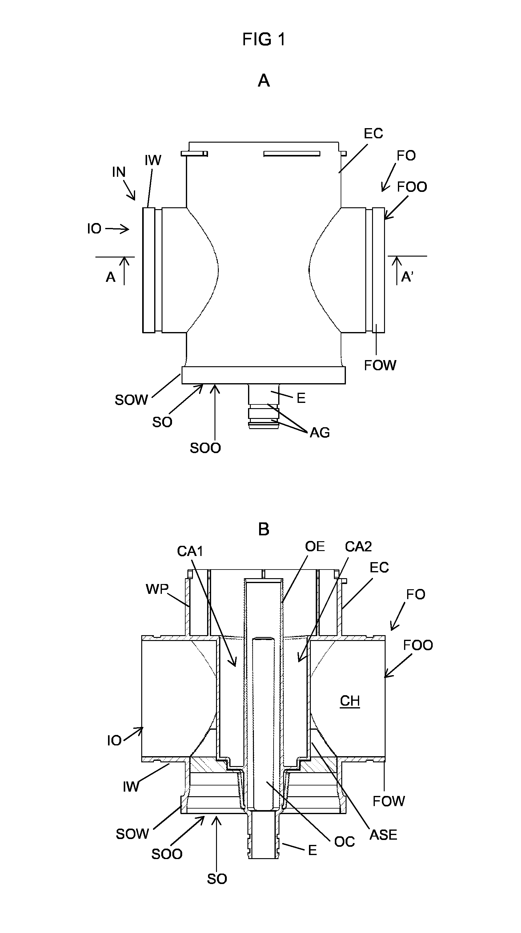 End cap filtration module, filtration module and filtration system