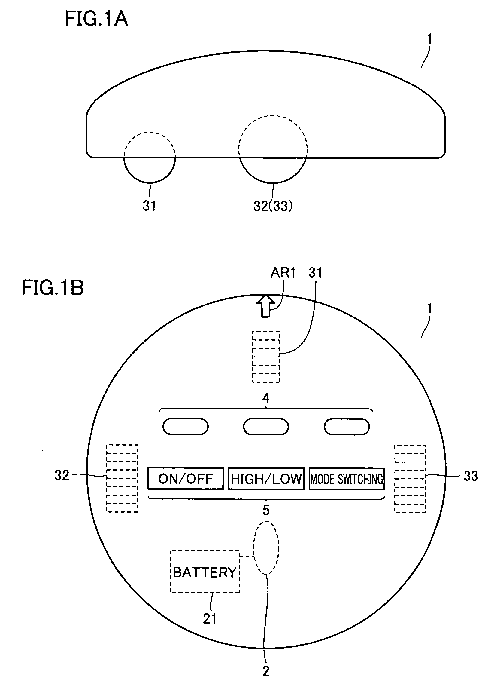 Electric device having charging function