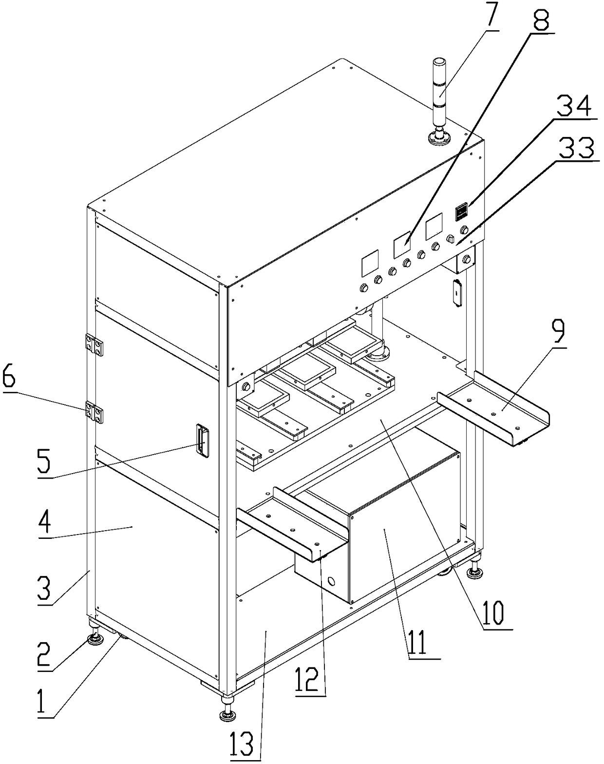 Pearl wool grooving device