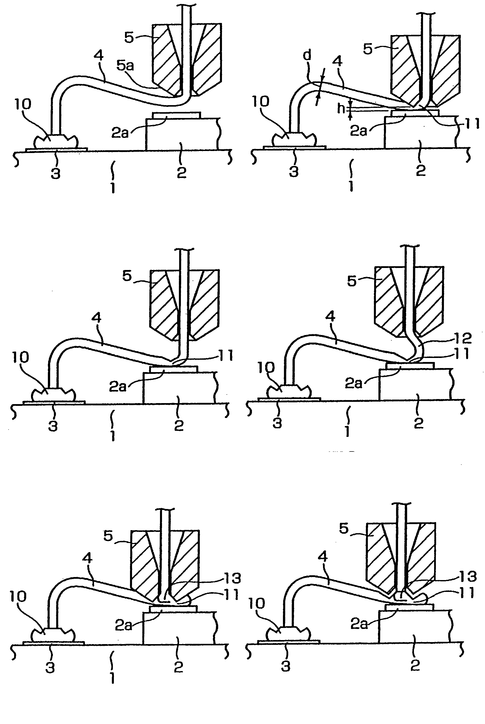 Semiconductor device and wire bonding method