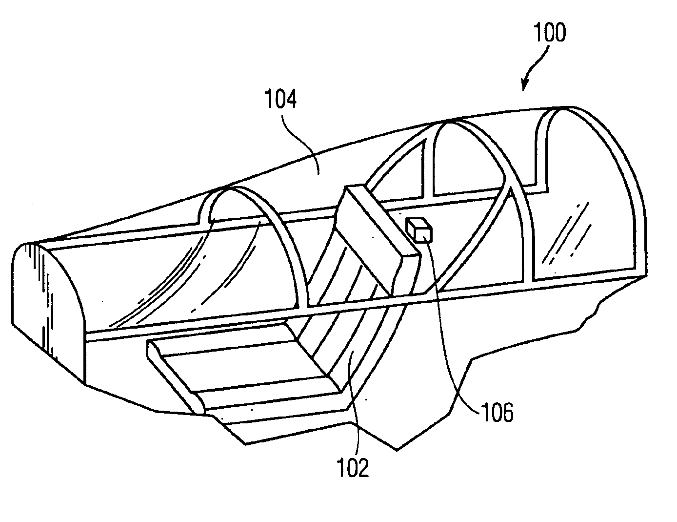 Aircraft canopy jettison apparatus with airbag