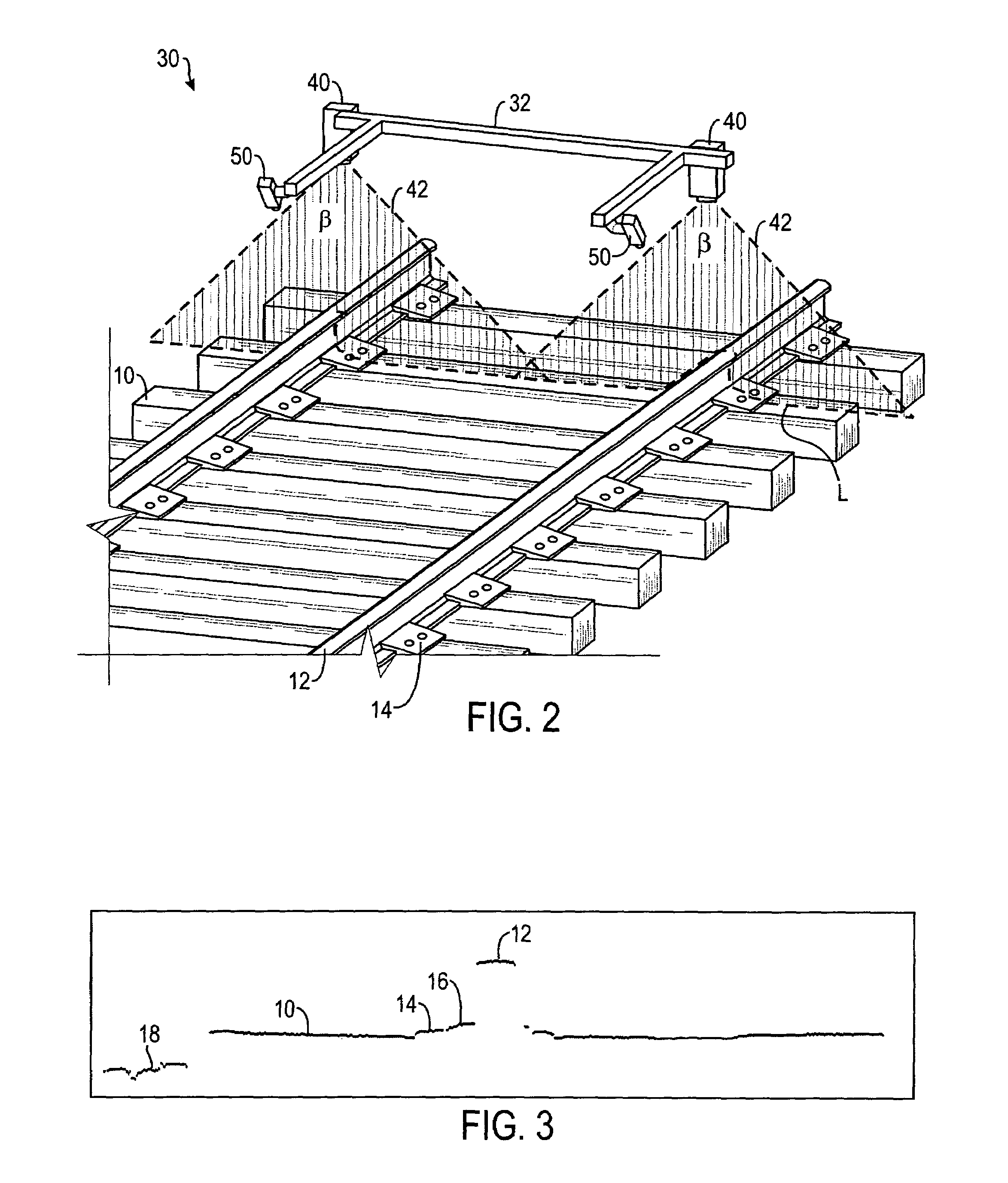 System and method for inspecting railroad track