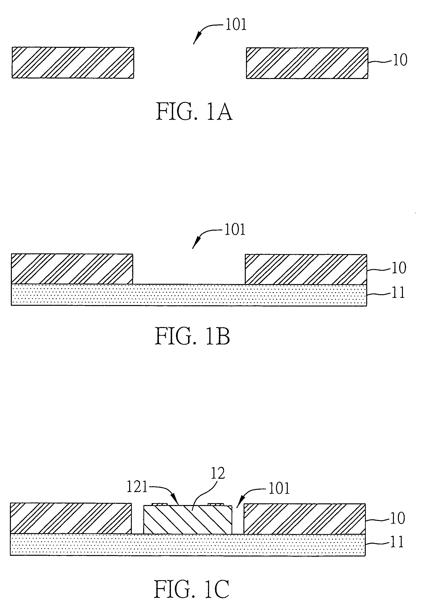 Method of embedding semiconductor element in carrier and embedded structure thereof