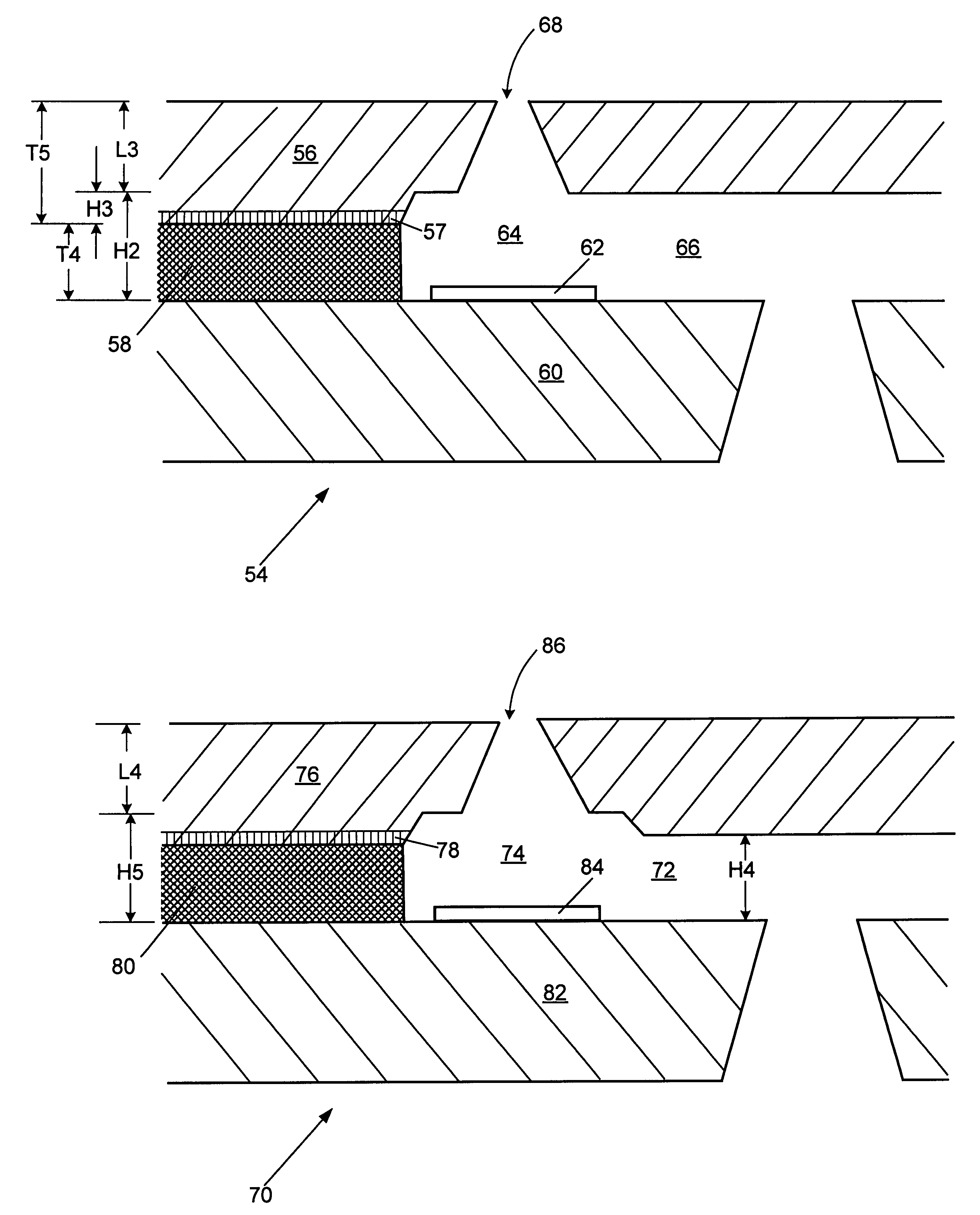 Micro-fluid ejection devices and method therefor