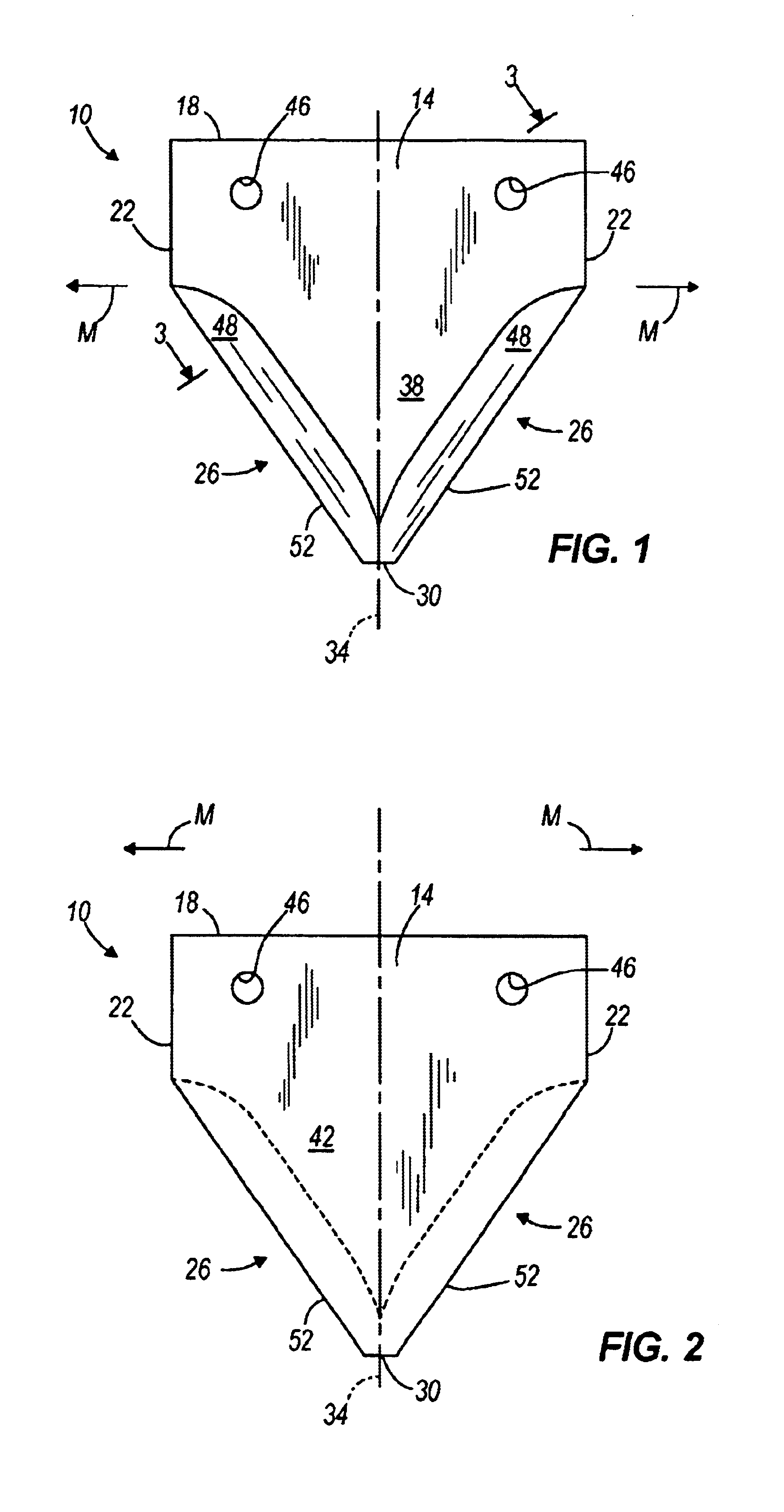 Reciprocating cutting blade having laser-hardened cutting edges and a method for making the same with a laser