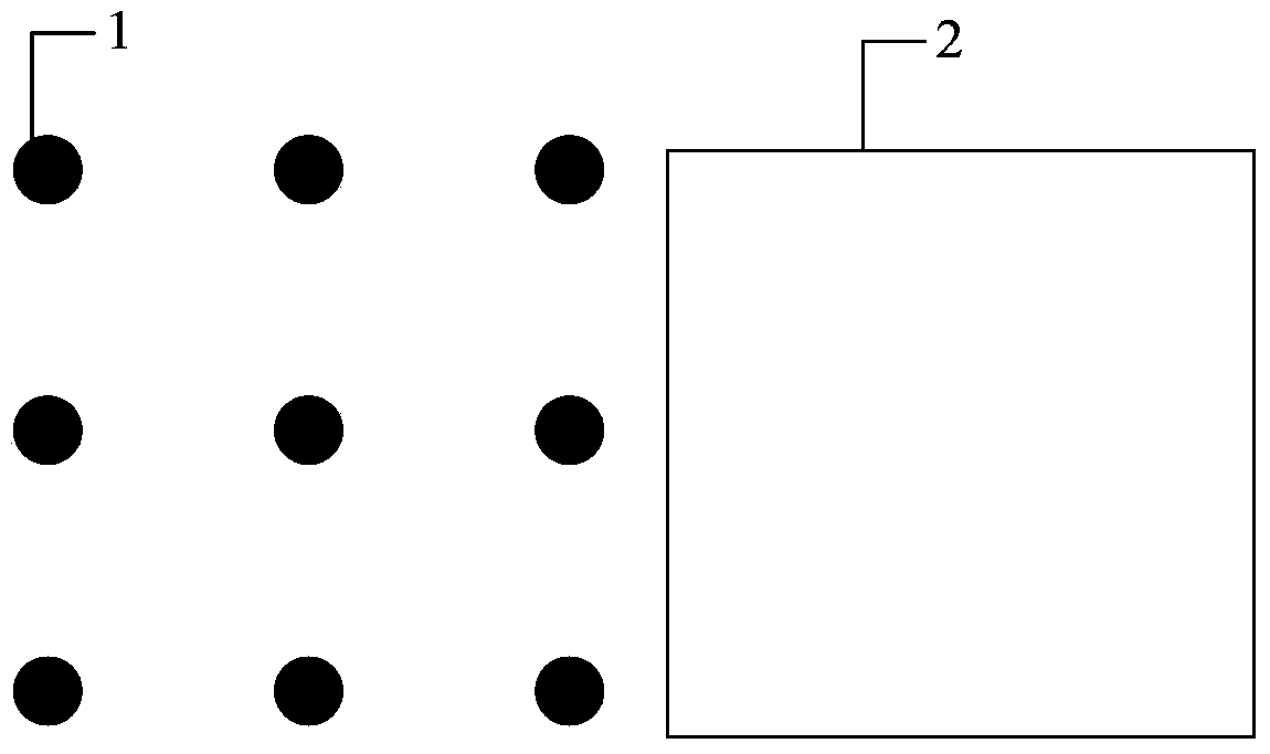 Anti-fake label composed of ink dots and fluorescent substance and anti-fake label discrimination method