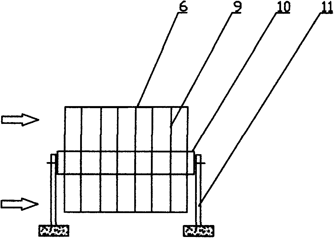 Solar seawater concentration desalting device and method
