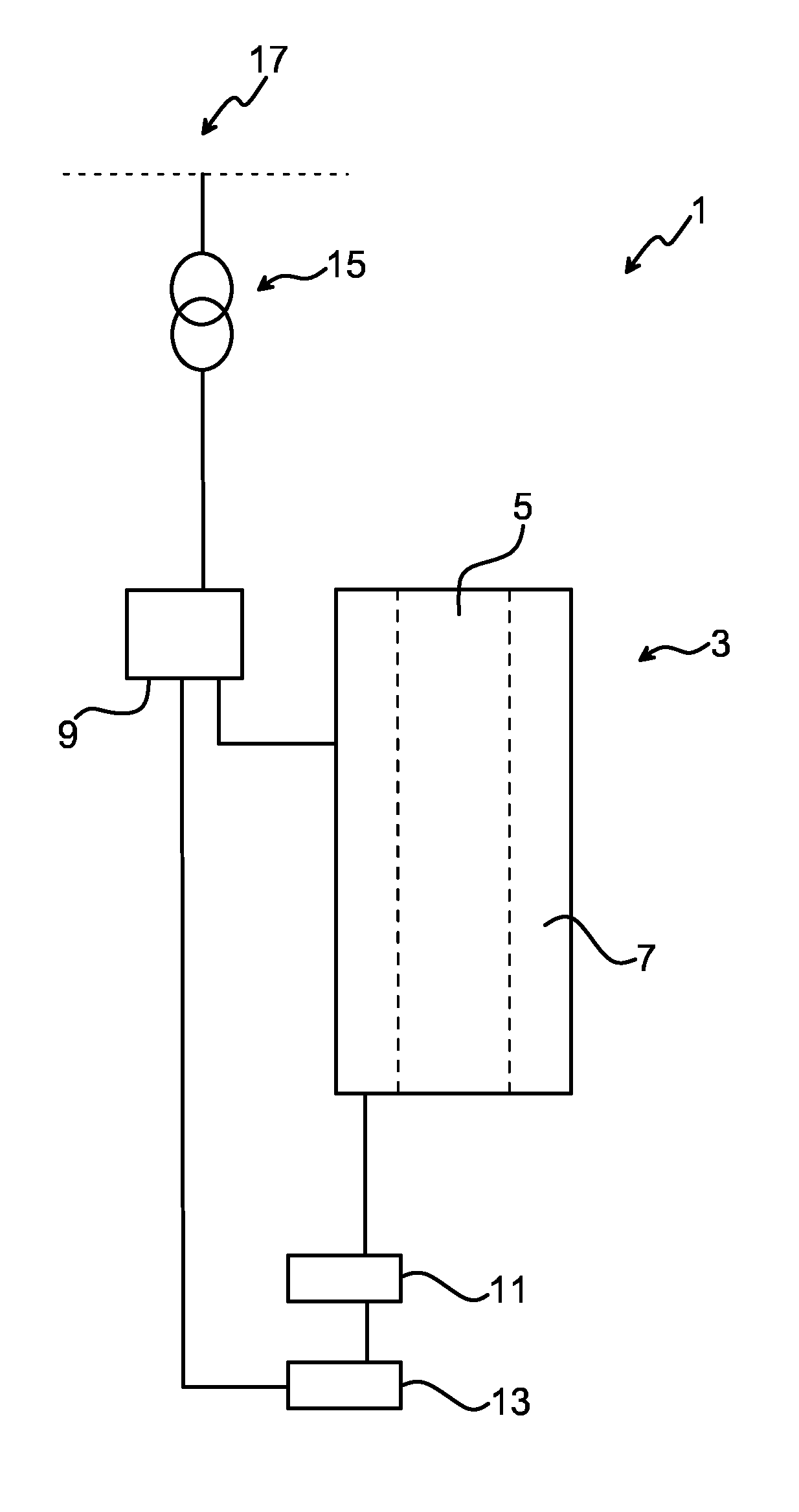 Method and system for disconnecting a generator from a power system