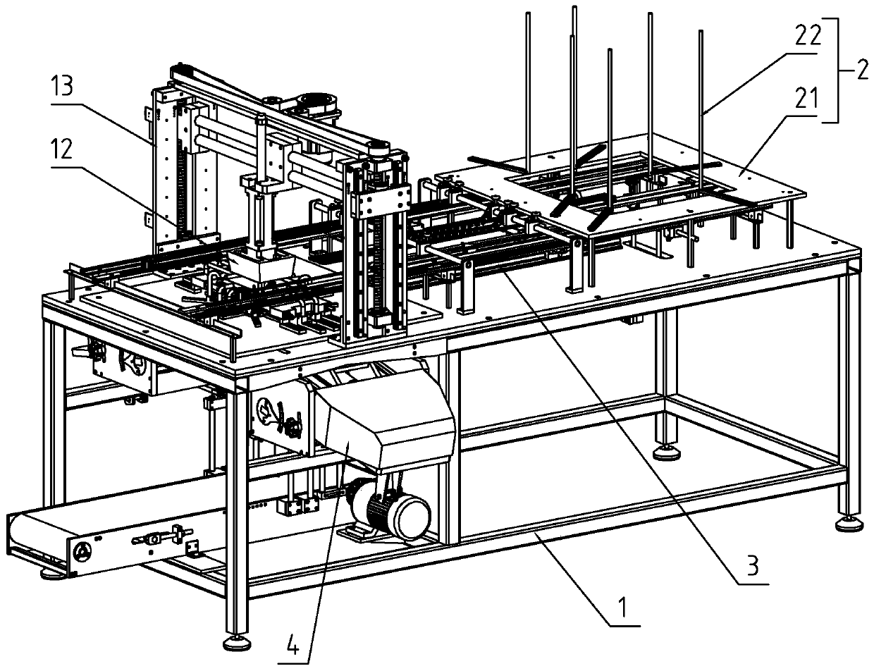 Packaging box forming machine