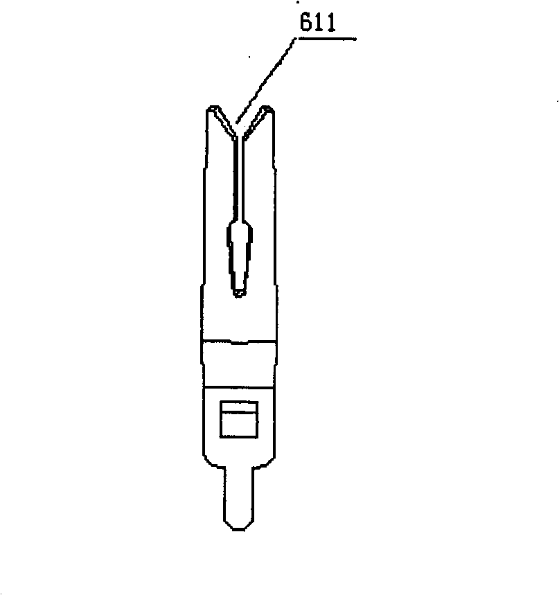 Jumper wire connector suitable for six class standard