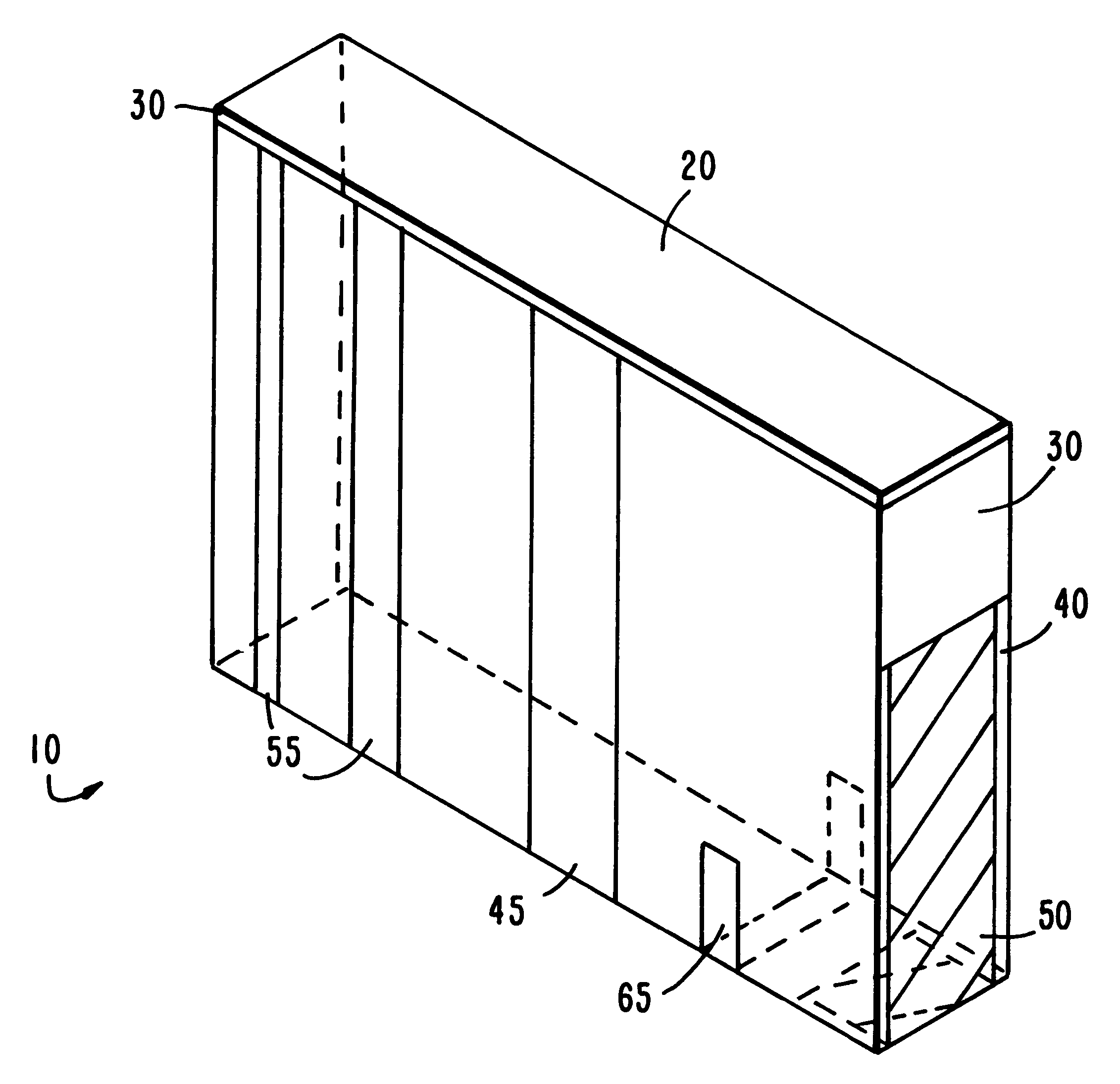 Panel for absorbing acoustic energy