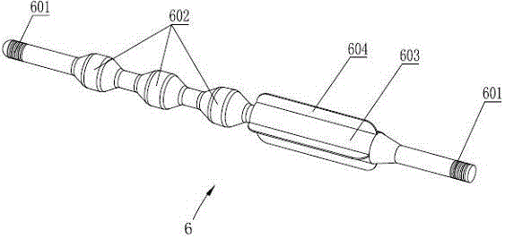 High pressure exhausting silencing apparatus