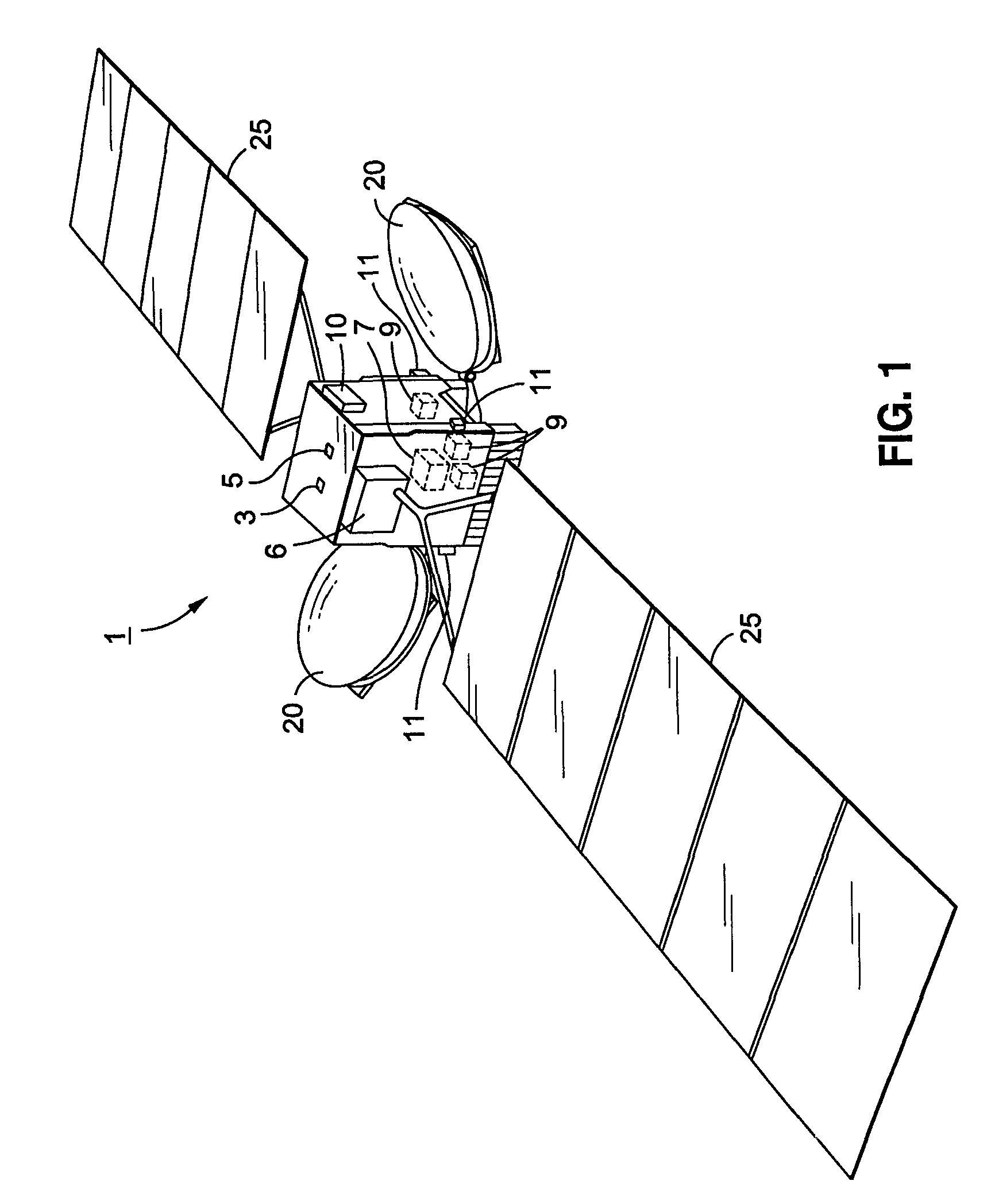 Spacecraft magnetic momentum control system