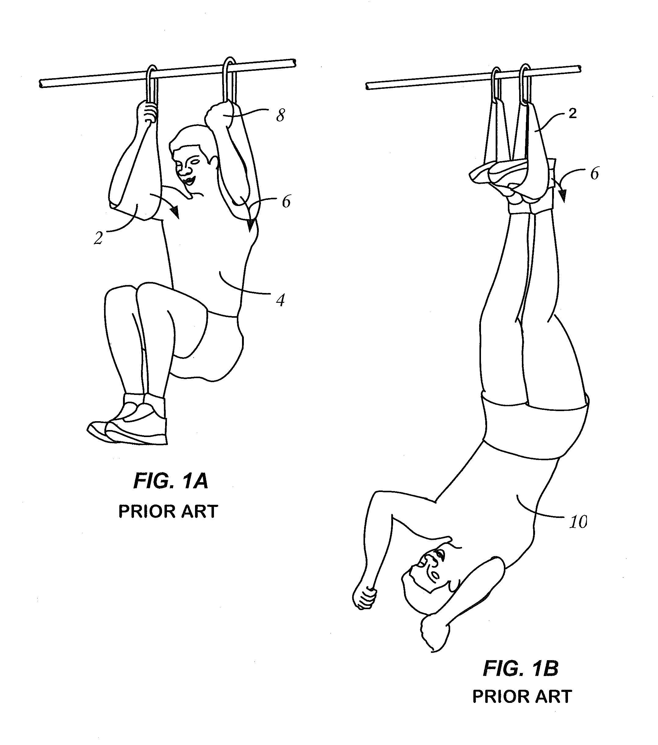 Double loop exercise strap