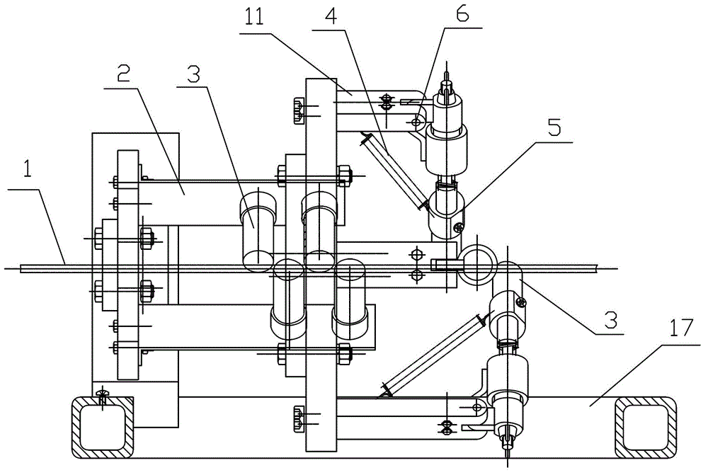 Integrated equipment for anti-twist wire rope cleaning, inspection and maintenance