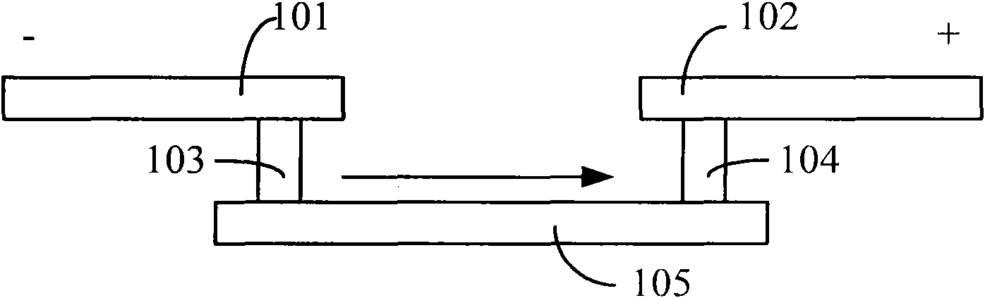 Test structure for analyzing through-hole type metal-interconnected electromigration reliability