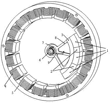 Device and method for collecting human kinetic energy and converting human kinetic energy into electric energy