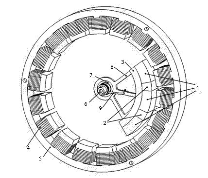Device and method for collecting human kinetic energy and converting human kinetic energy into electric energy