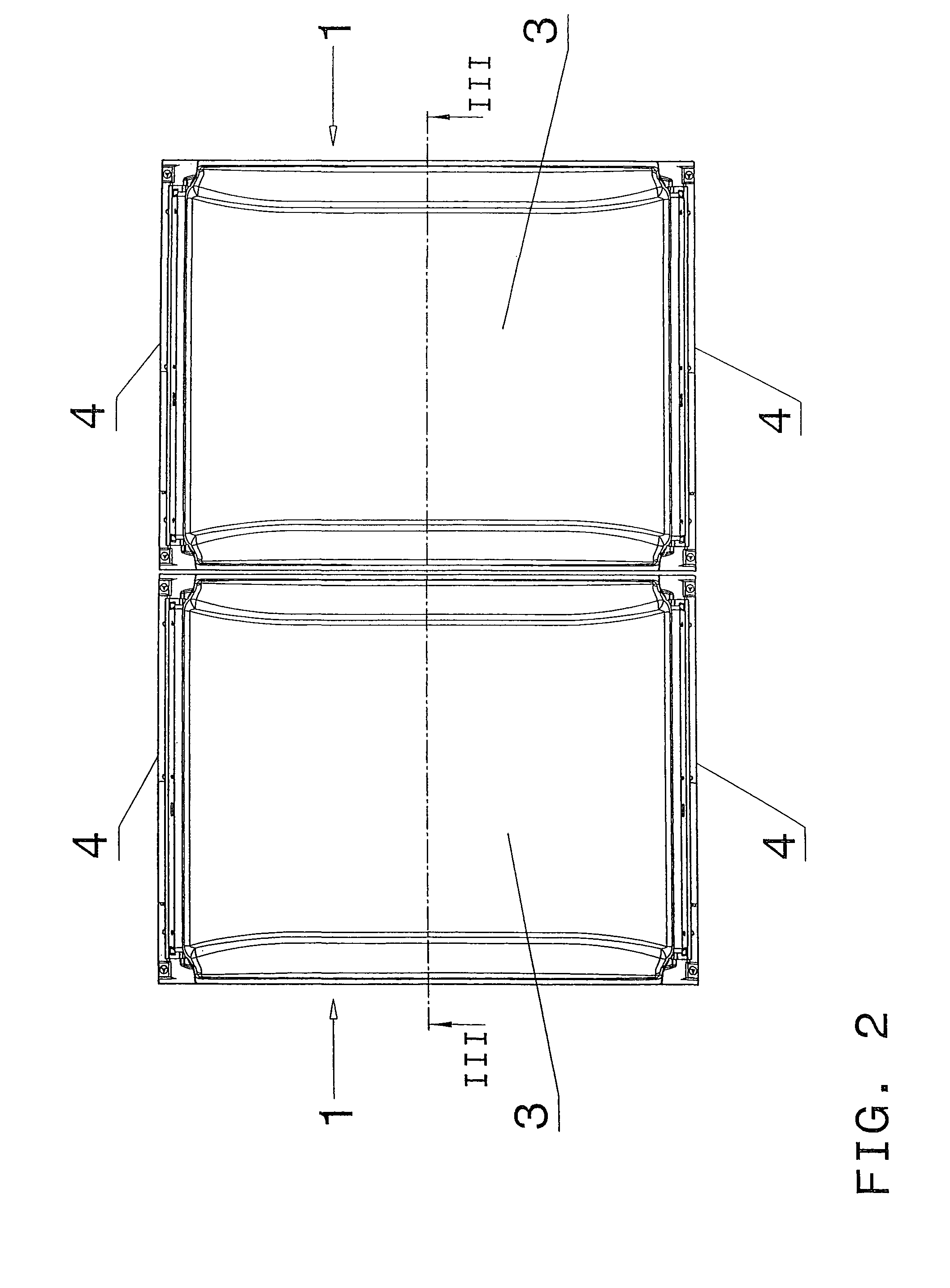 Ceiling panel for lining interiors of vehicles