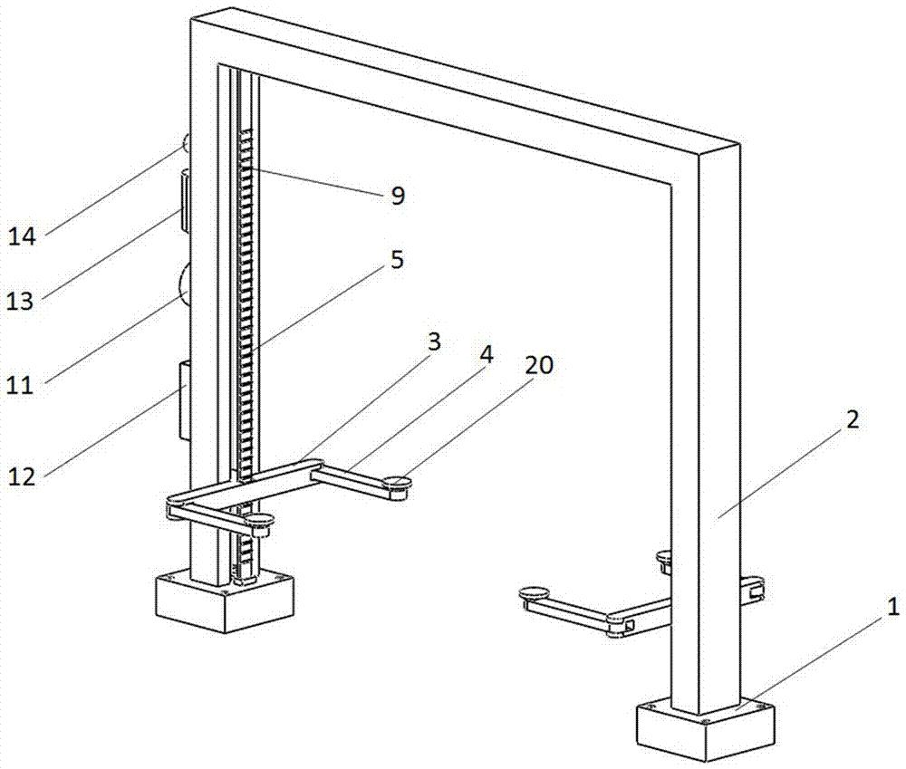 Operation method of lifting machine with dual anti-falling protection function