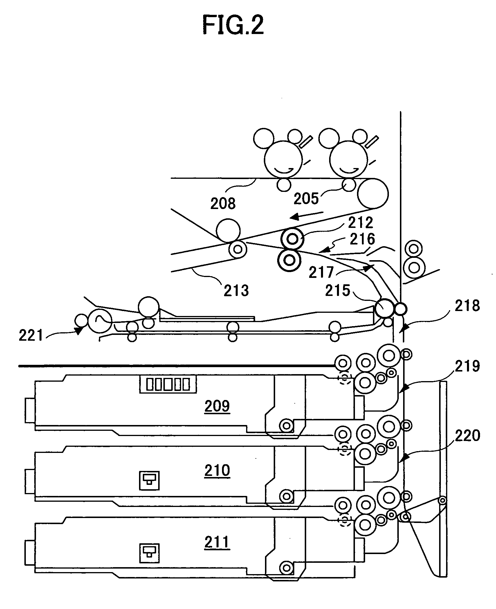 Sheet transferring device and image forming device