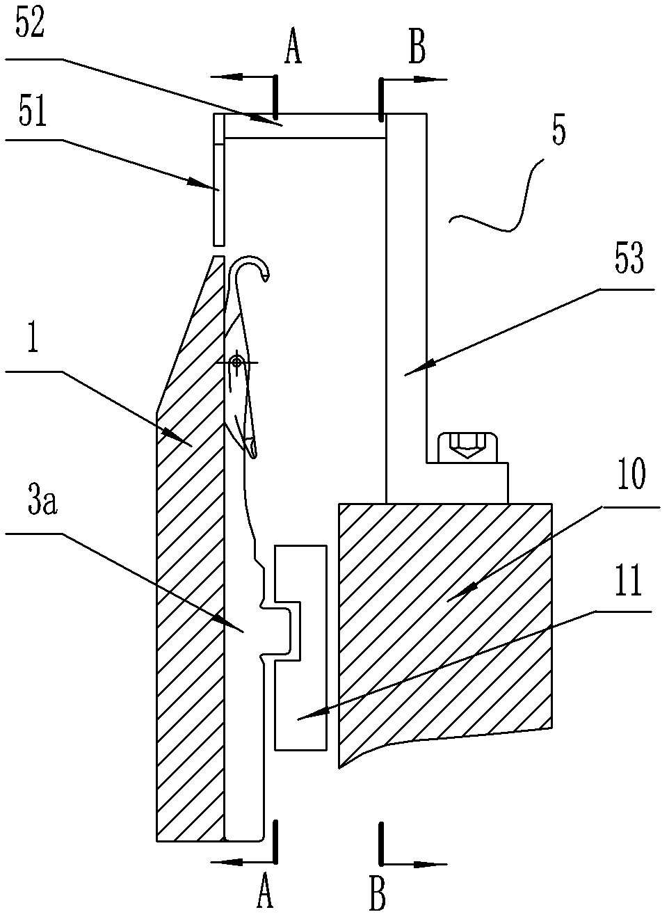 Wool yarn looping auxiliary device of circular knitting loom and wool top knitting loom provided with the wool yarn looping auxiliary device