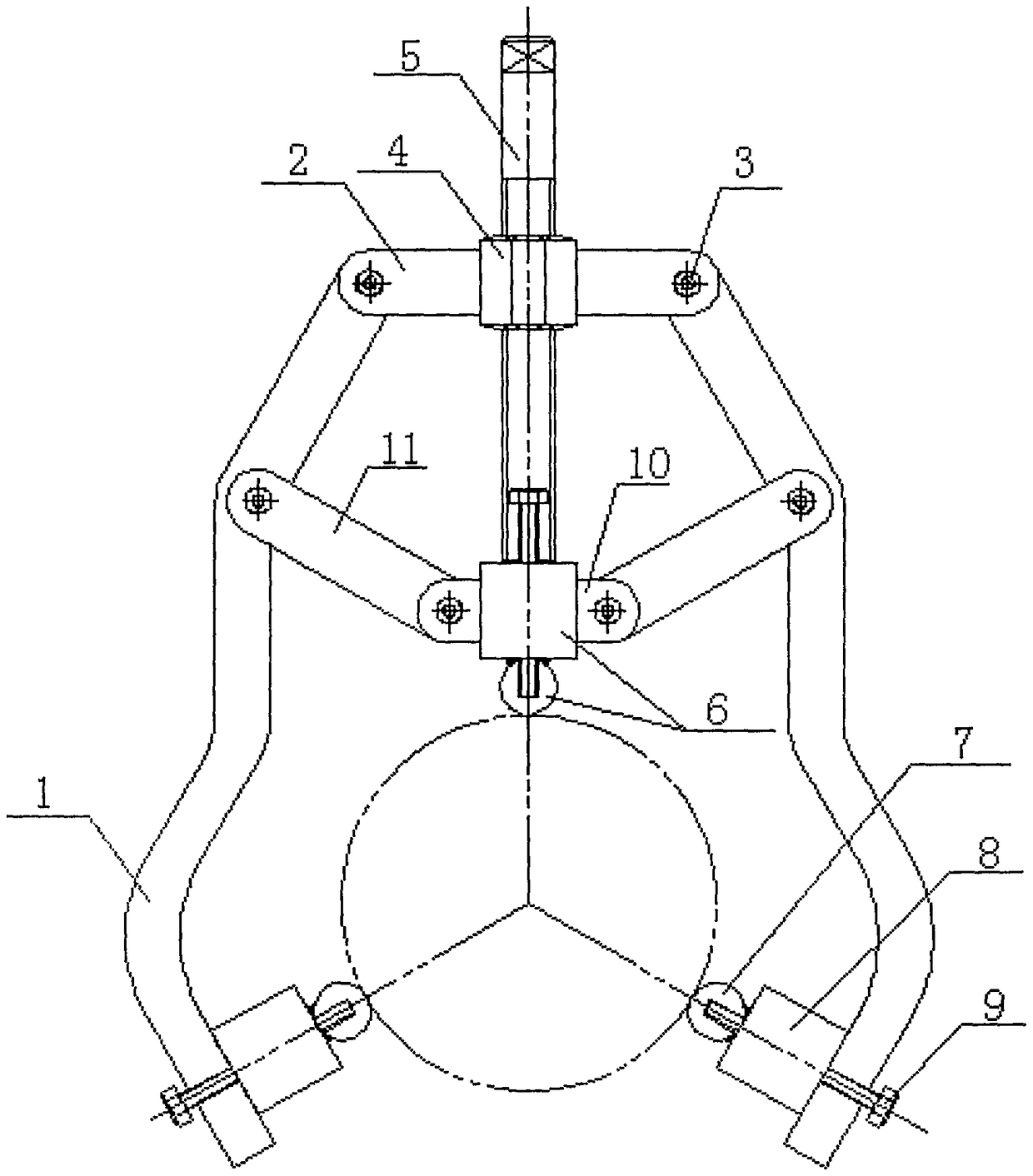 Stepped cylinder centering device