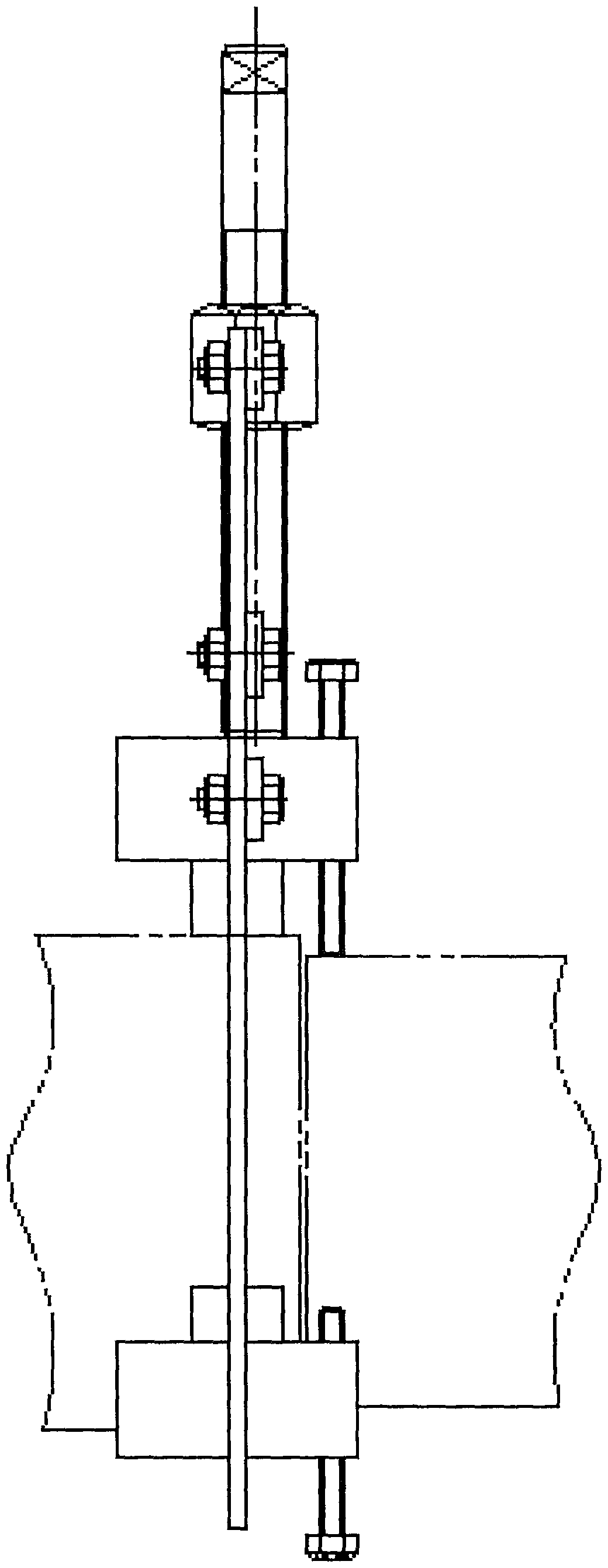 Stepped cylinder centering device