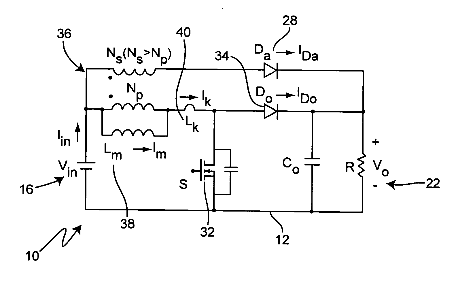 Coupled inductor DC/DC converter