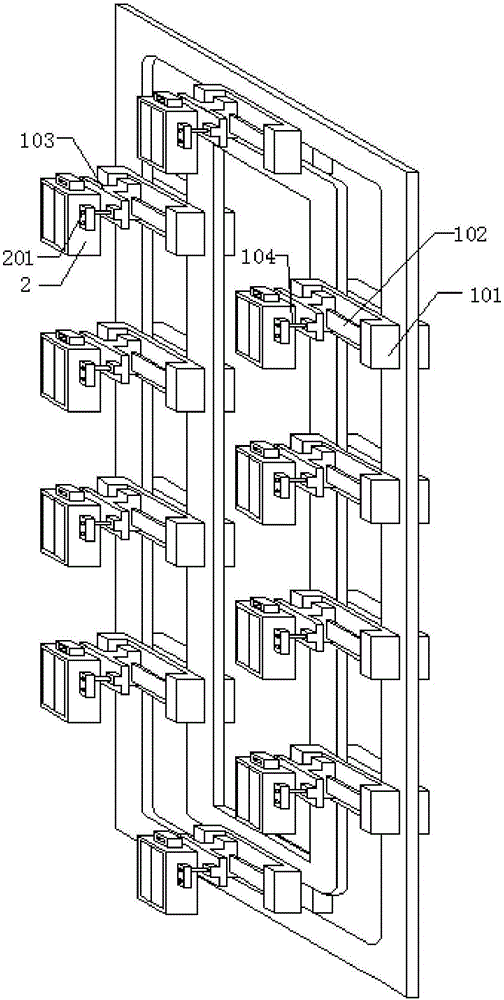 Lifting method of continuous elevating circulating elevator system