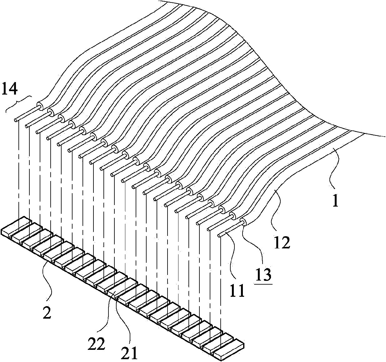 Wire rod plugging structure
