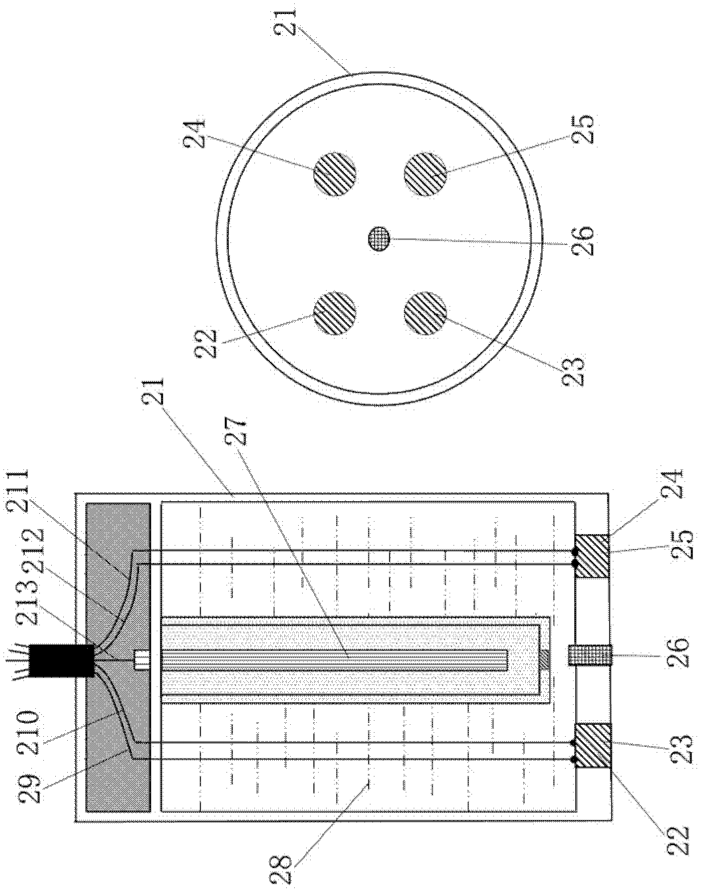 Multifunctional catholic protection test probe and test method