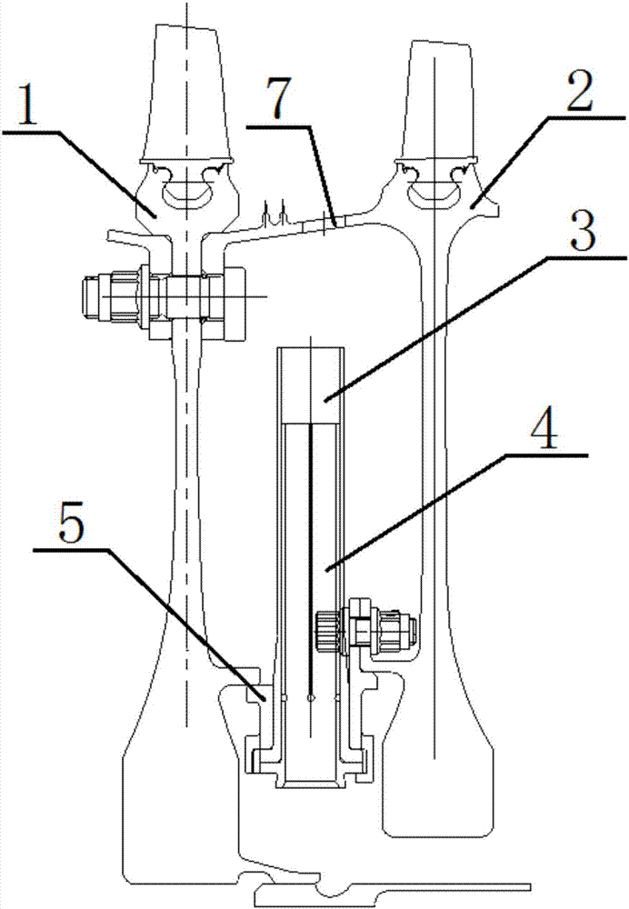 Pipe type air guiding device with damping for air compressor rotor