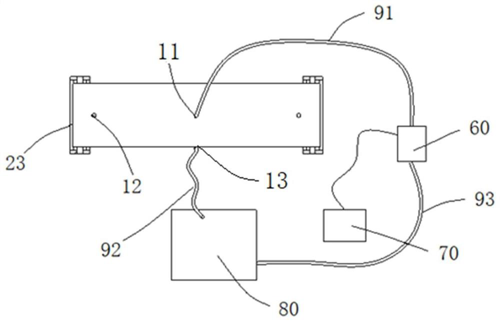 Uniformly distributed load test device