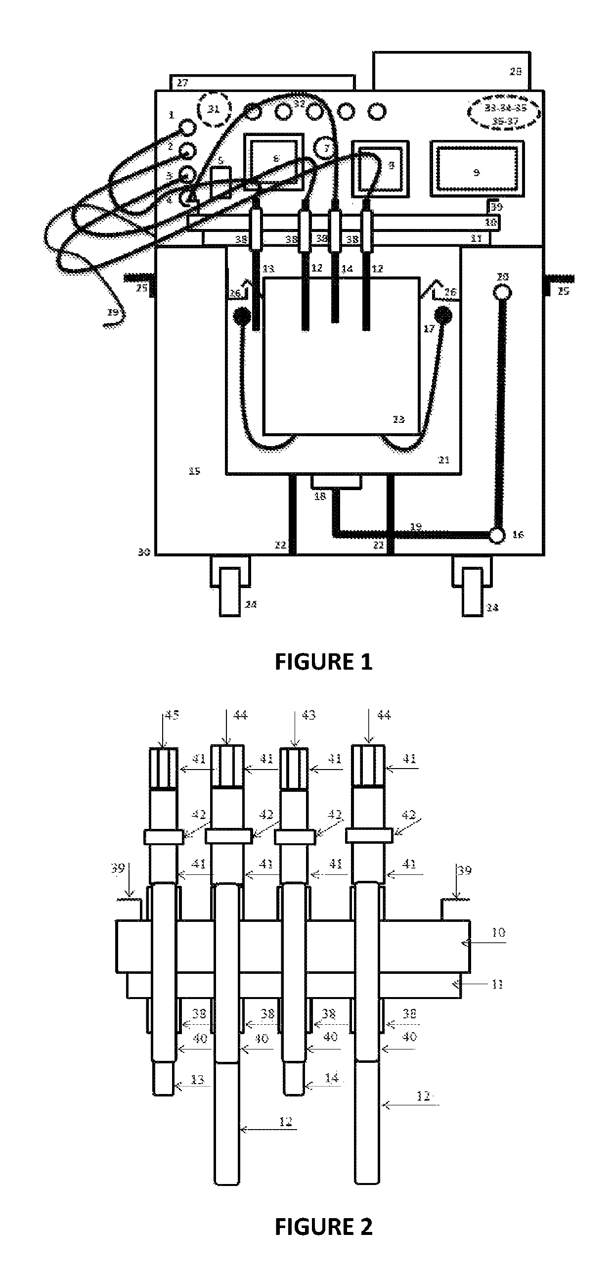 Test equipment determining concrete compressive strength class