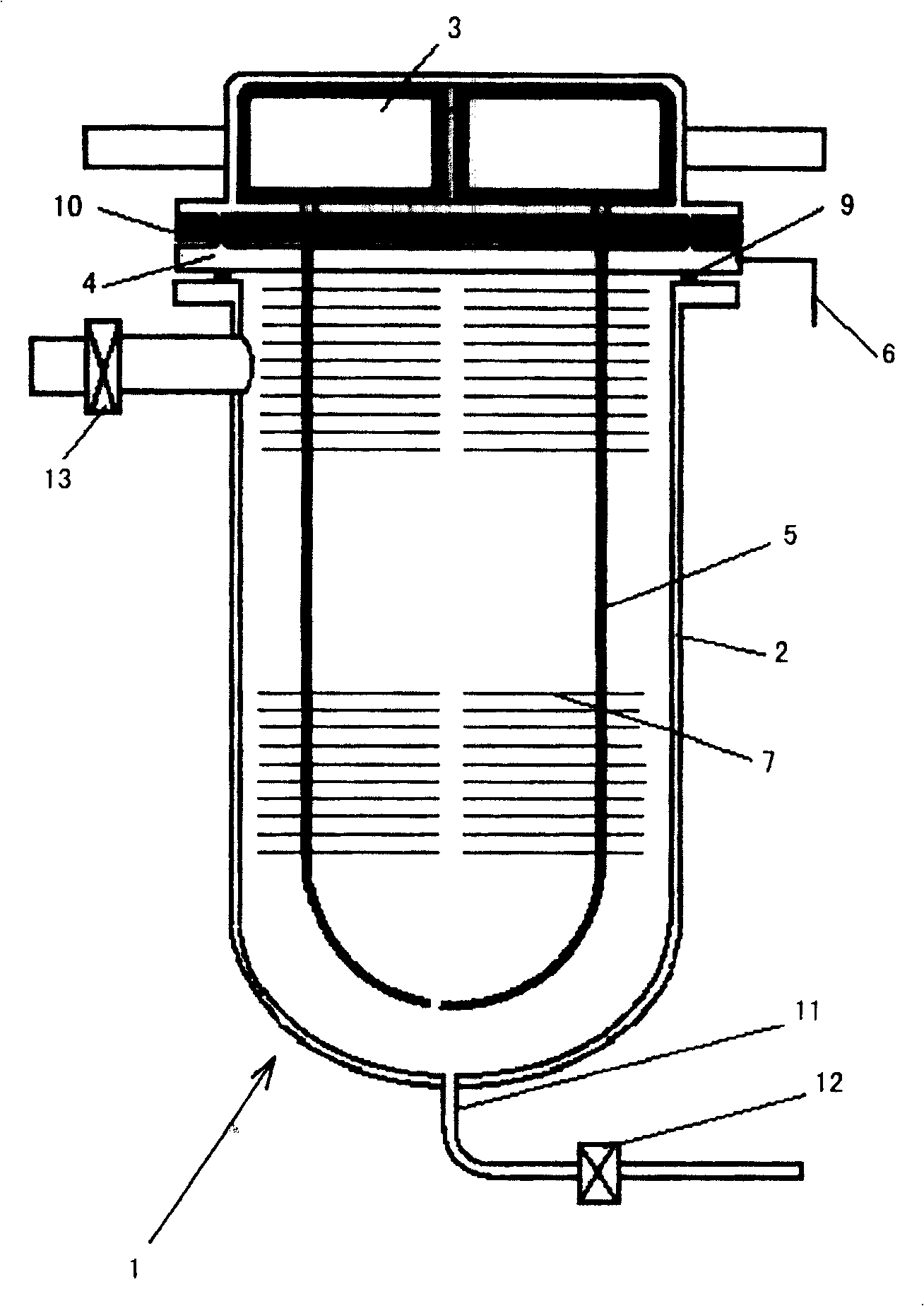 Structure of active carbon fibrous adsorptive bed with static charge reinforcing control