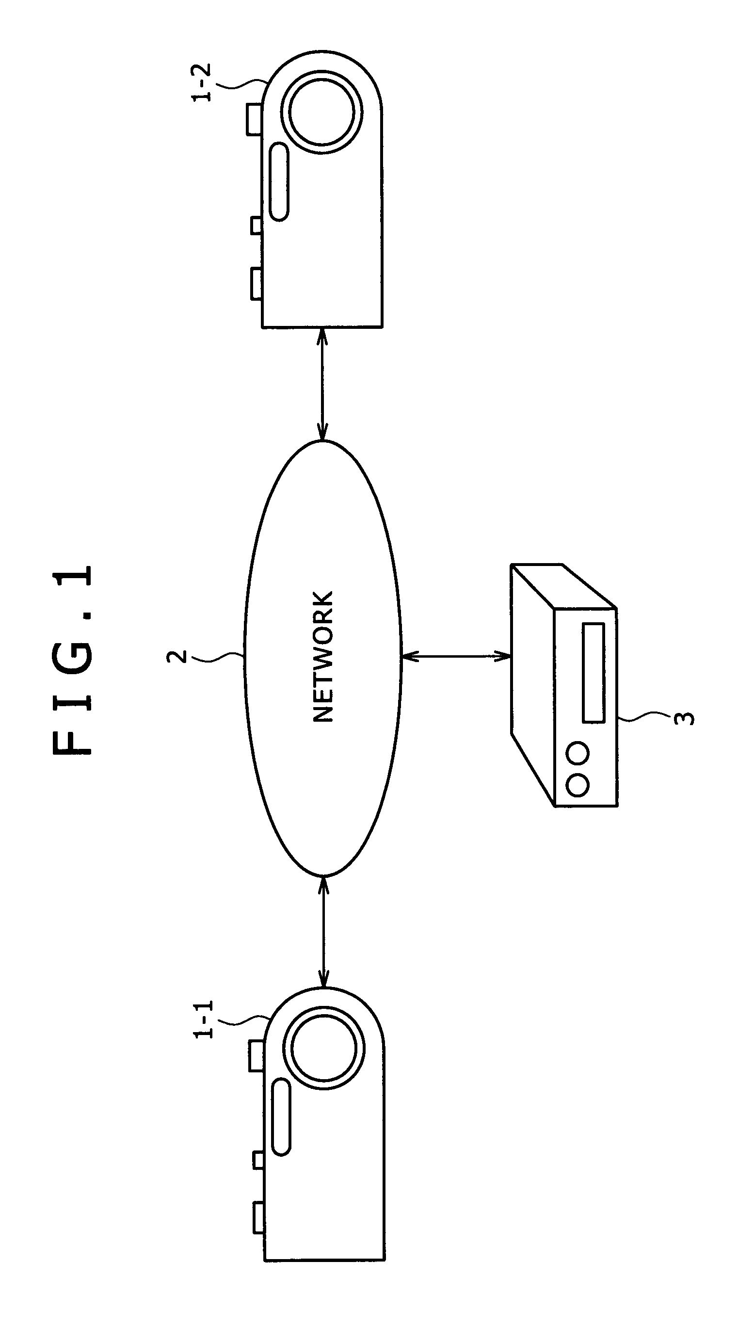 Image taking apparatus and method with display and image storage communication with other image taking apparatus