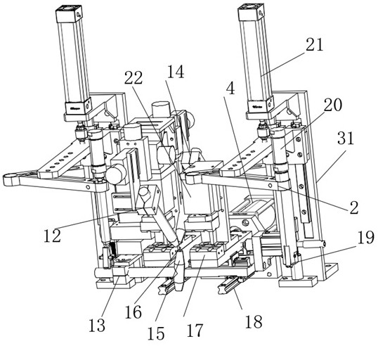 Linear forming and welding integrated machine