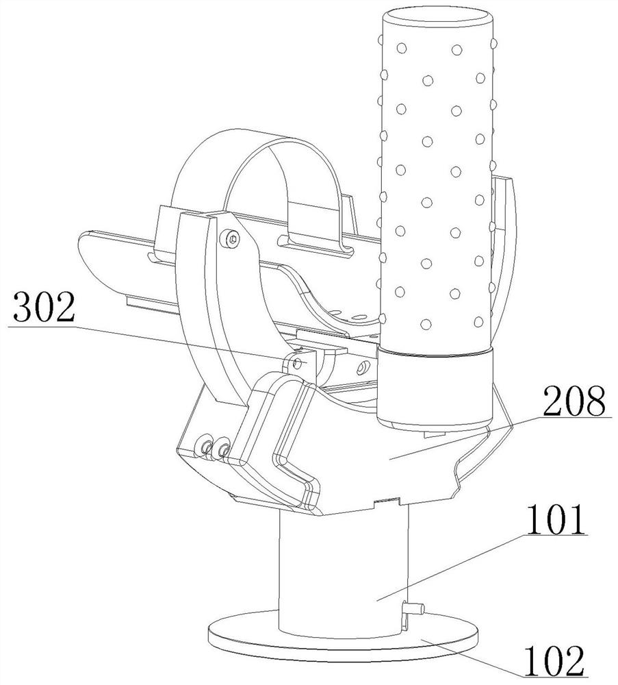 A hand rehabilitation training device