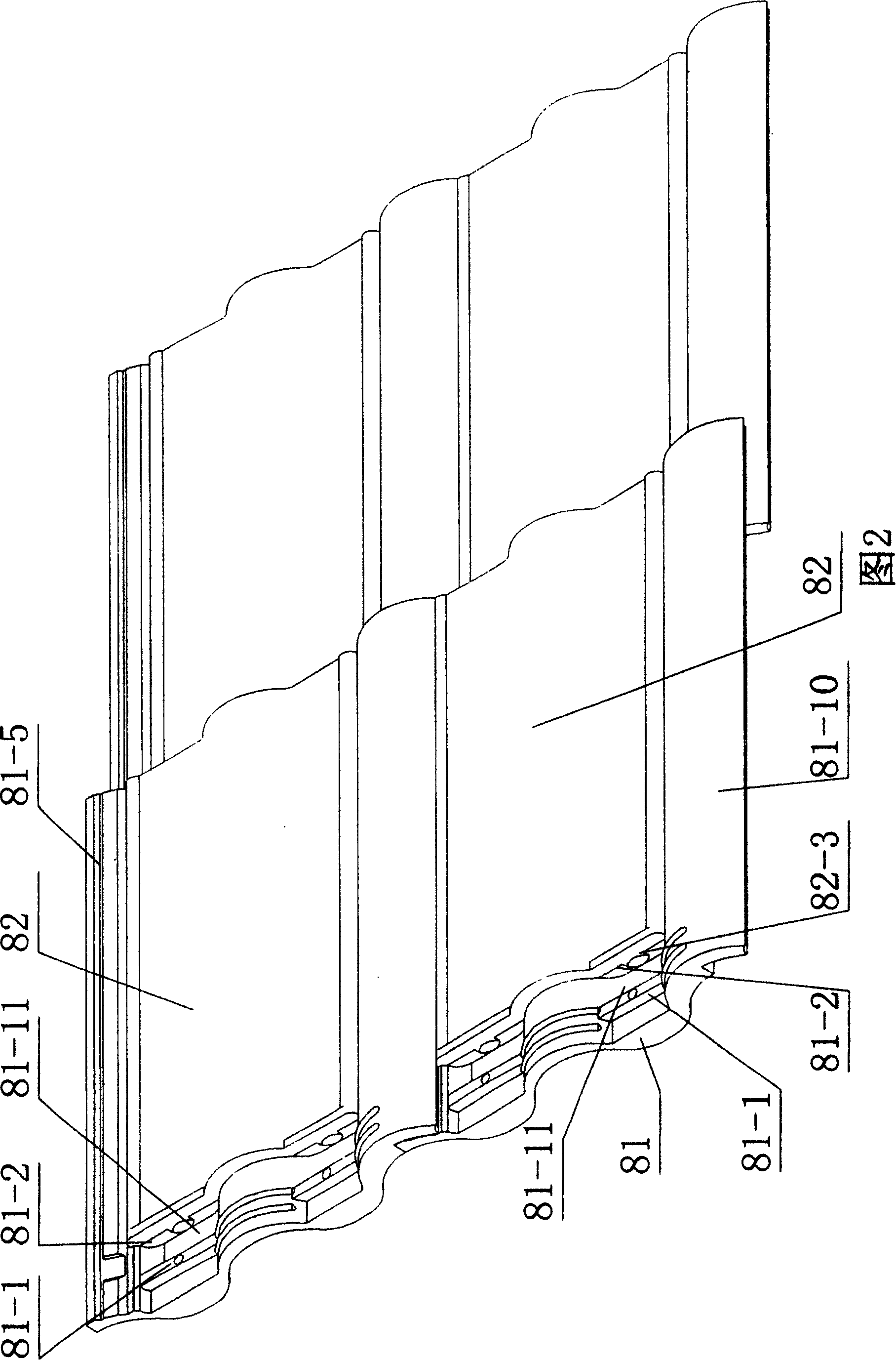 Method for collecting solar energy and its heating apparatus