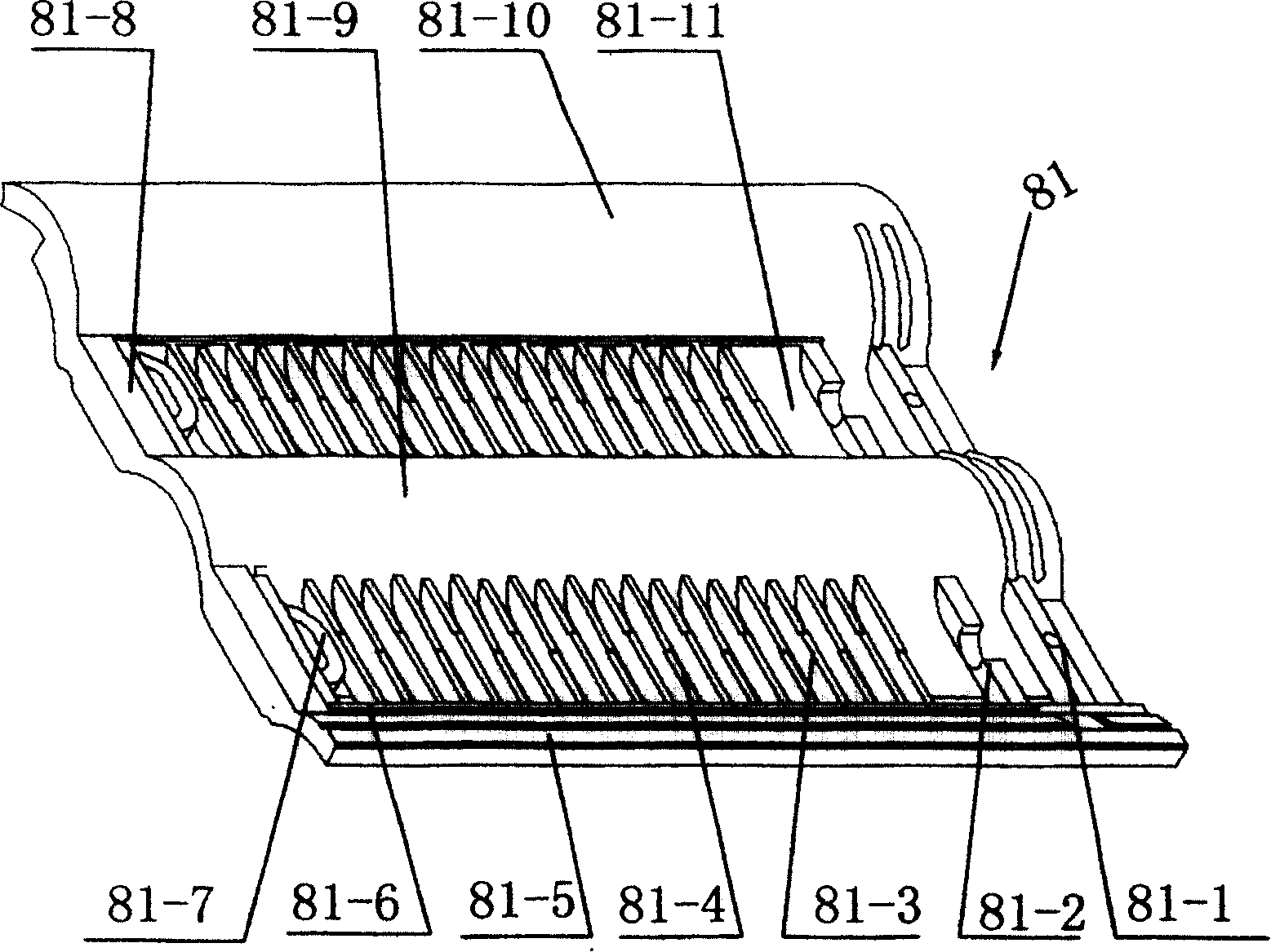 Method for collecting solar energy and its heating apparatus