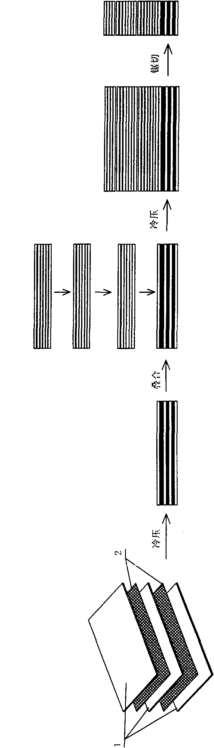 Carbon fiber fabric reinforced poplar laminated veneer lumber structural element and machining method thereof