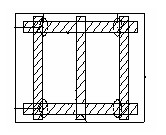 Construction method for enabling rectangular pipe jacking machine to enter into tunnel in existing building