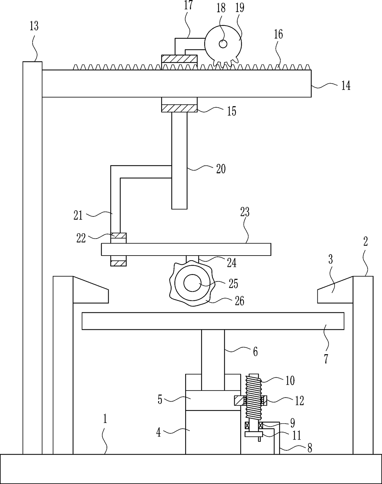 Pole piece dust extraction and powder brushing equipment for lithium battery production and machining