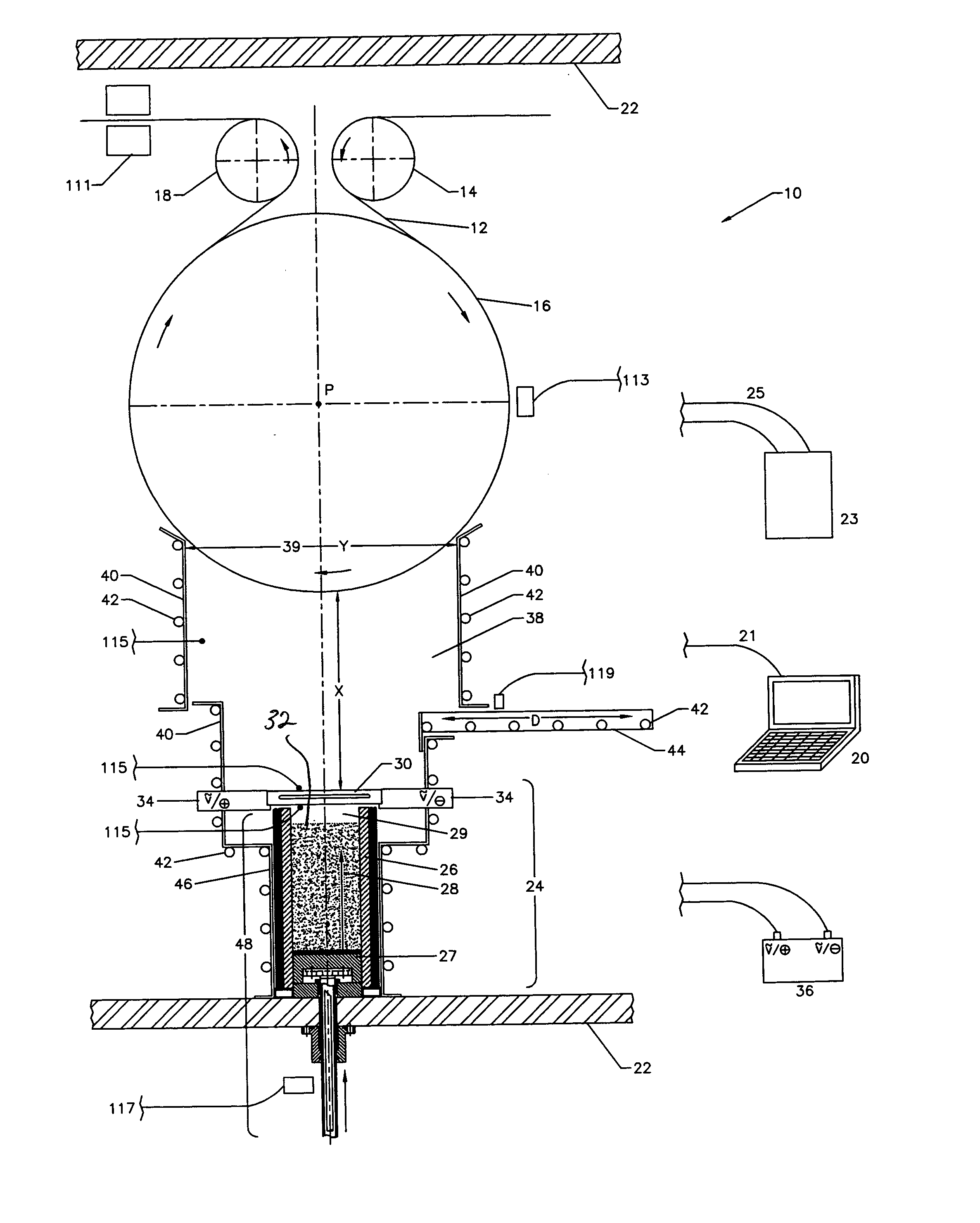 Multi-layered radiant thermal evaporator and method of use
