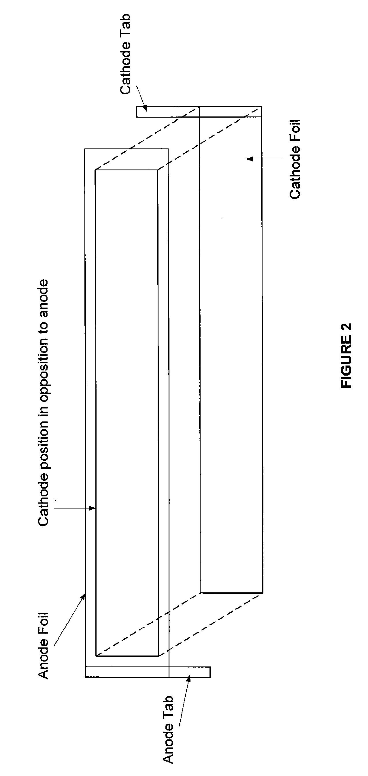 Systems and methods for rechargeable battery collector tab configurations and foil thickness