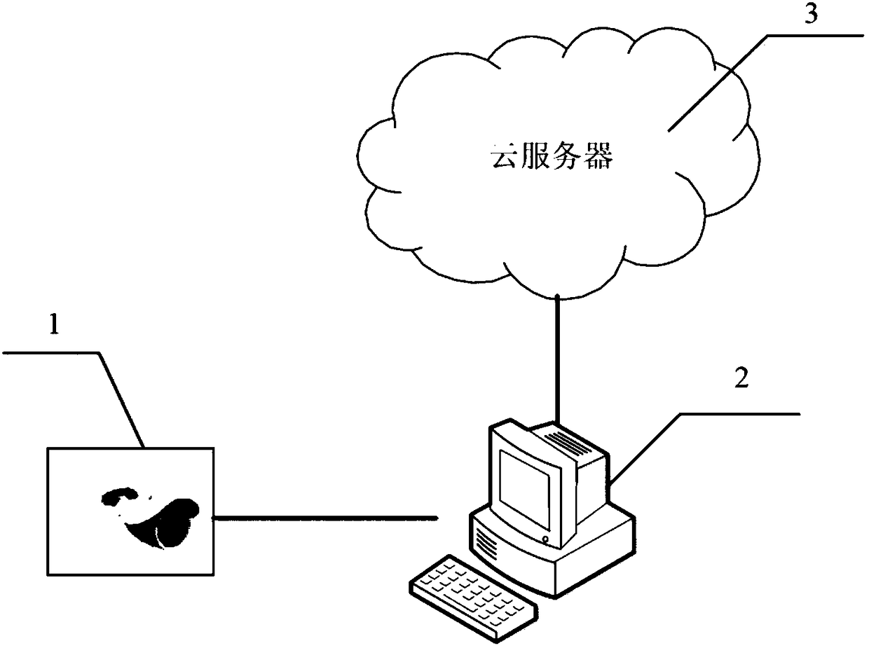 Rat infestation intelligent monitoring system and method based on cloud server